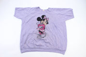 80's Disney Minnie Mouse Sweatshirt - ThriftedThreads.com