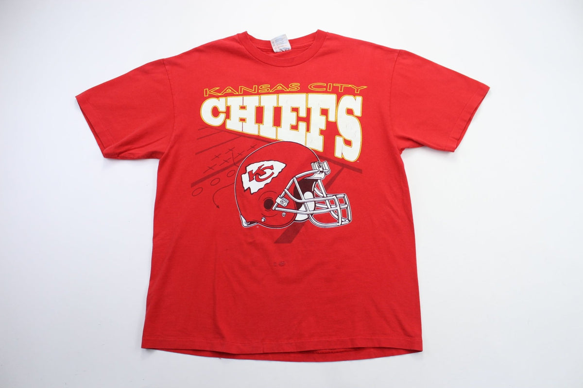 90S KANSAS CITY CHIEFS T-SHIRT Size Xl