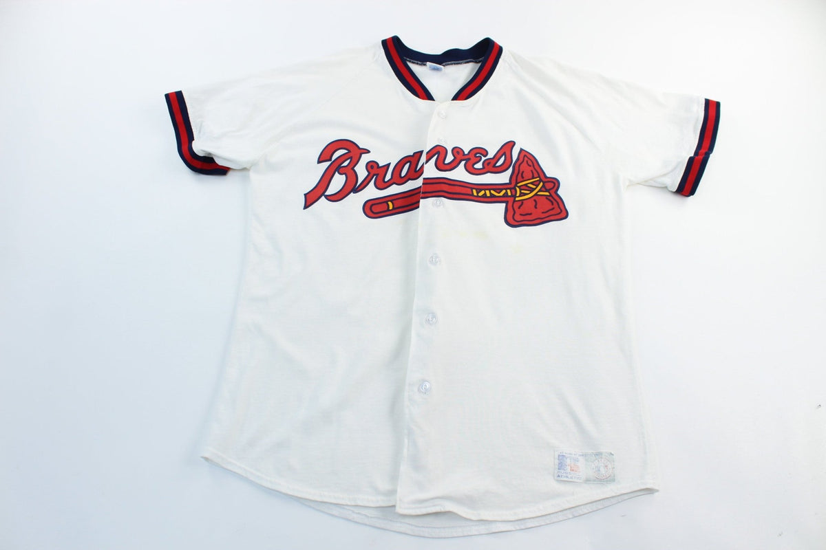 90's Russell Athletic Atlanta Braves Jersey –