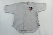 Disney Mickey Mouse Embroidered Baseball Jersey - ThriftedThreads.com