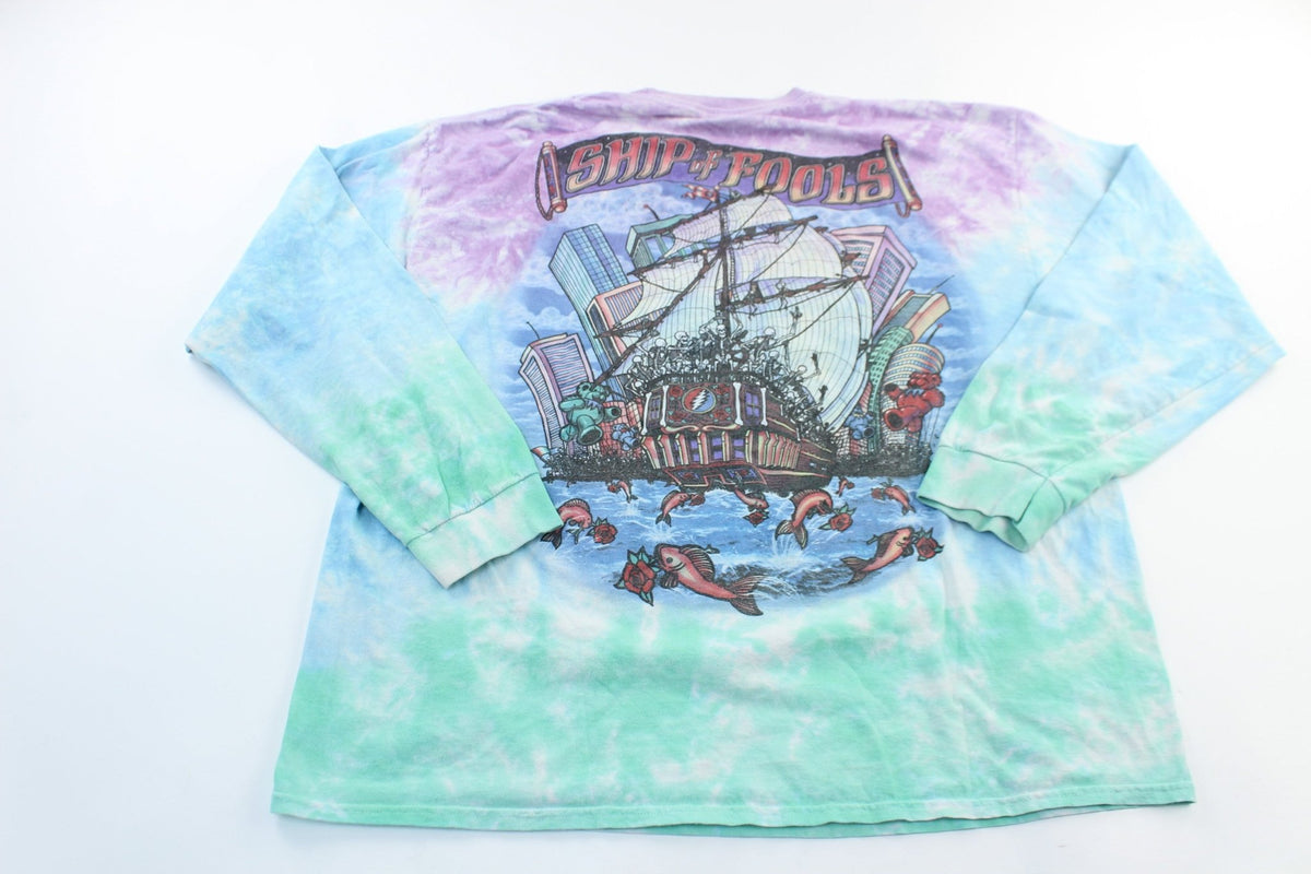 Grateful Dead Ship of Fools Tie Dye T Shirt