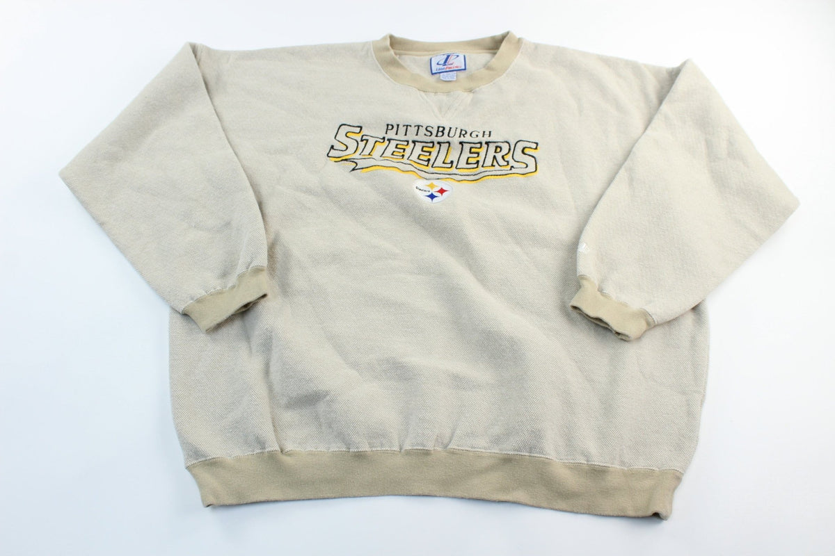 Logo Athletic Pittsburgh Steelers Embroidered Sweatshirt –