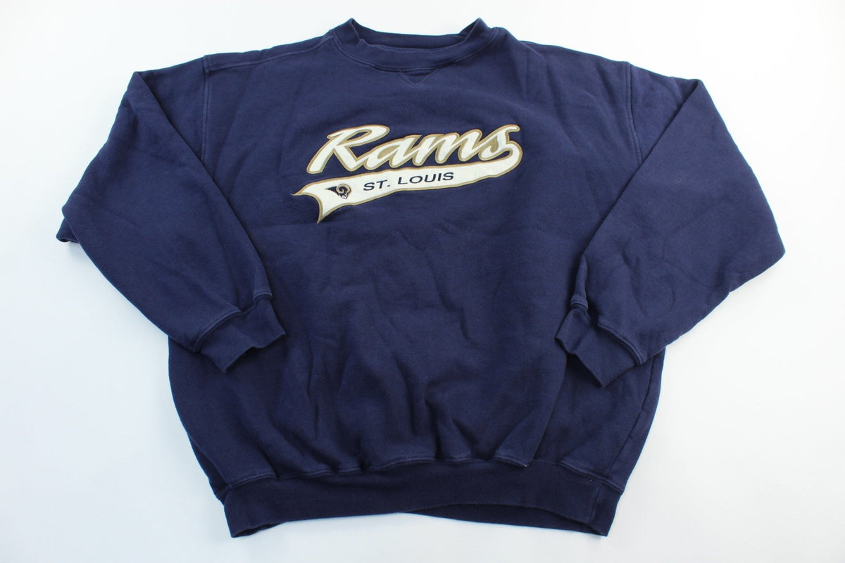 Vintage St Louis Rams Sweatshirt Crewneck St Louis Rams 