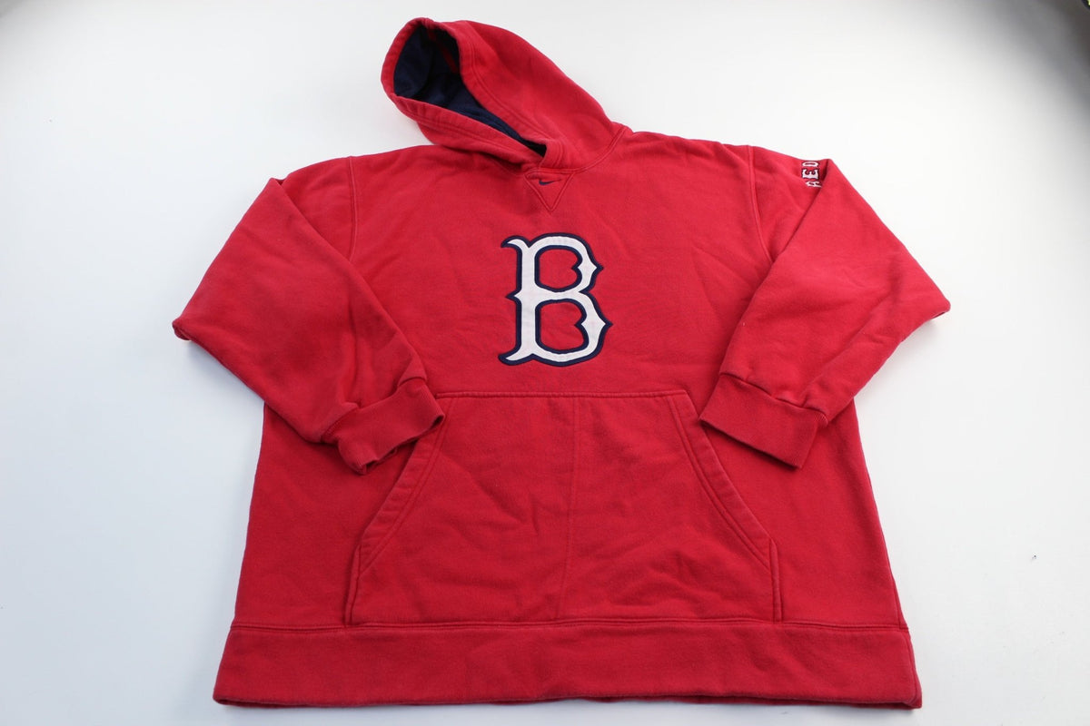 Nike Team Boston Red Sox Embroidered Hoodie –