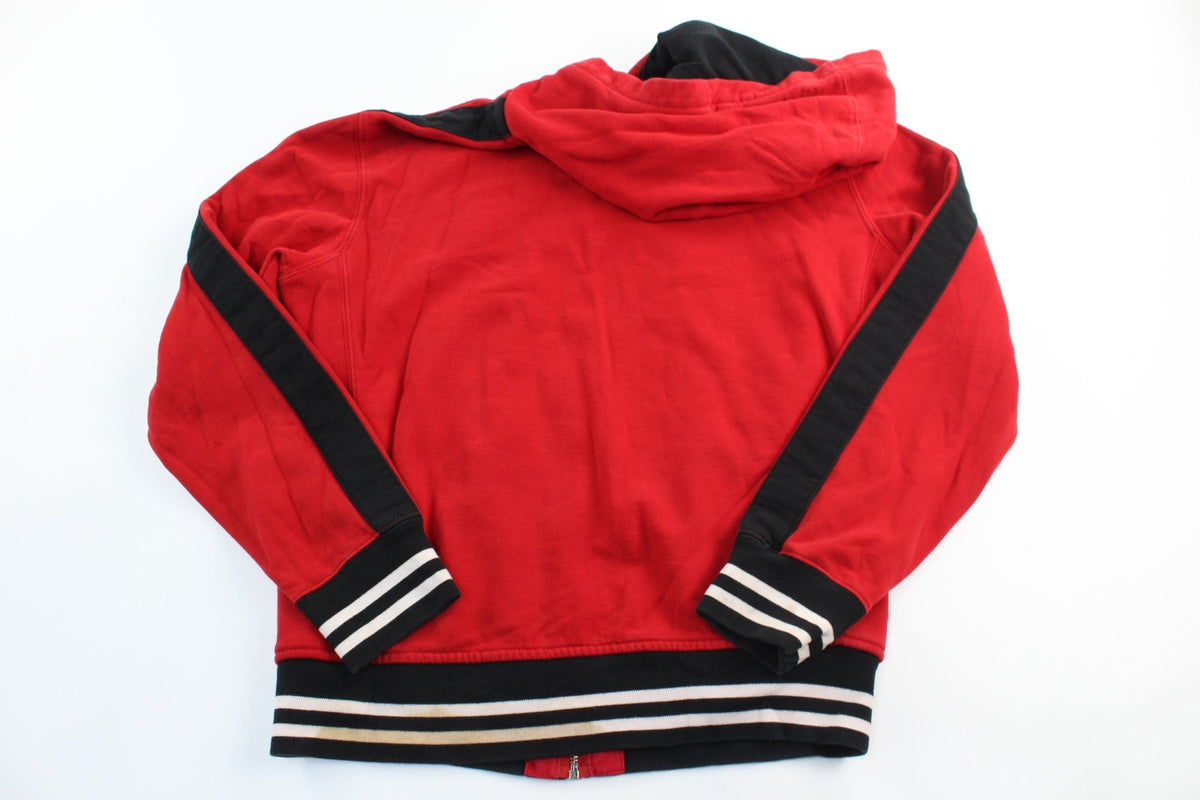 Polo Ralph Lauren Embroidered Red & Black Zip Up Hoodie