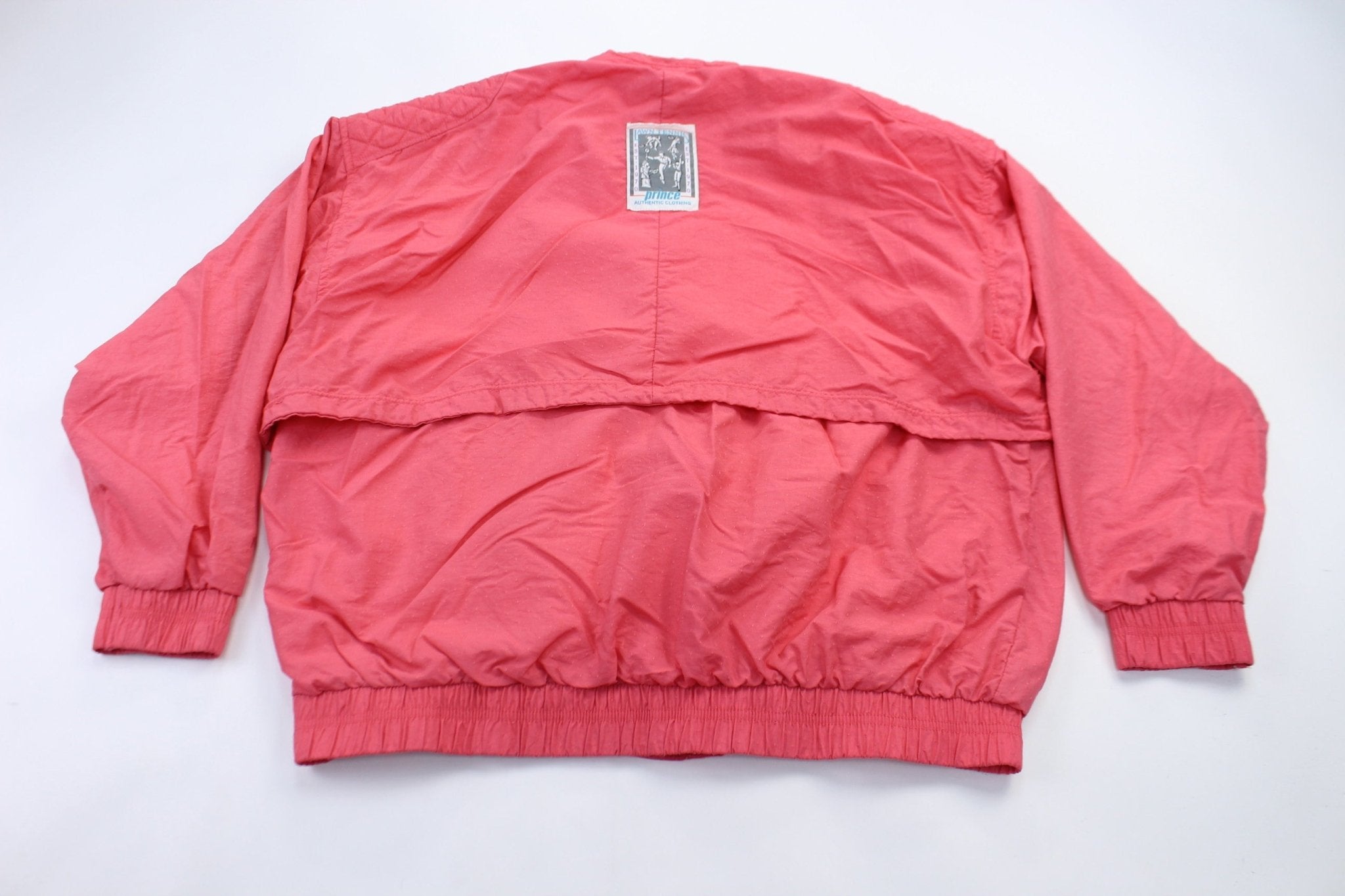 Prince Pink Athletic Windbreaker Jacket - ThriftedThreads.com