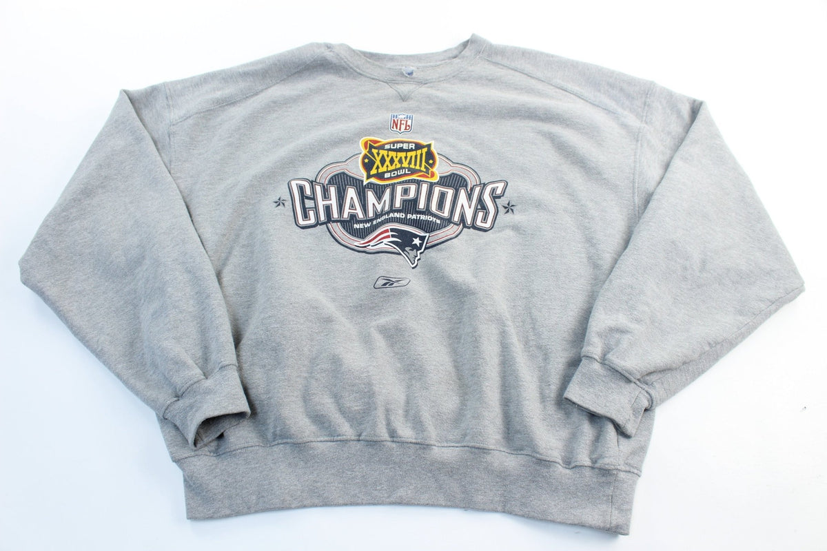 reebok new england patriots sweatshirt