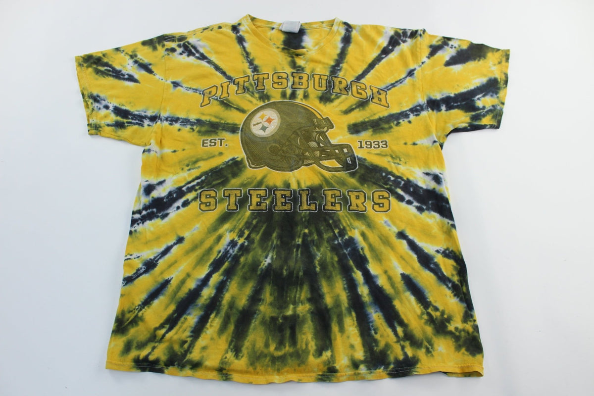 Team NFL Pittsburgh Steelers Tie-Dye T-Shirt –