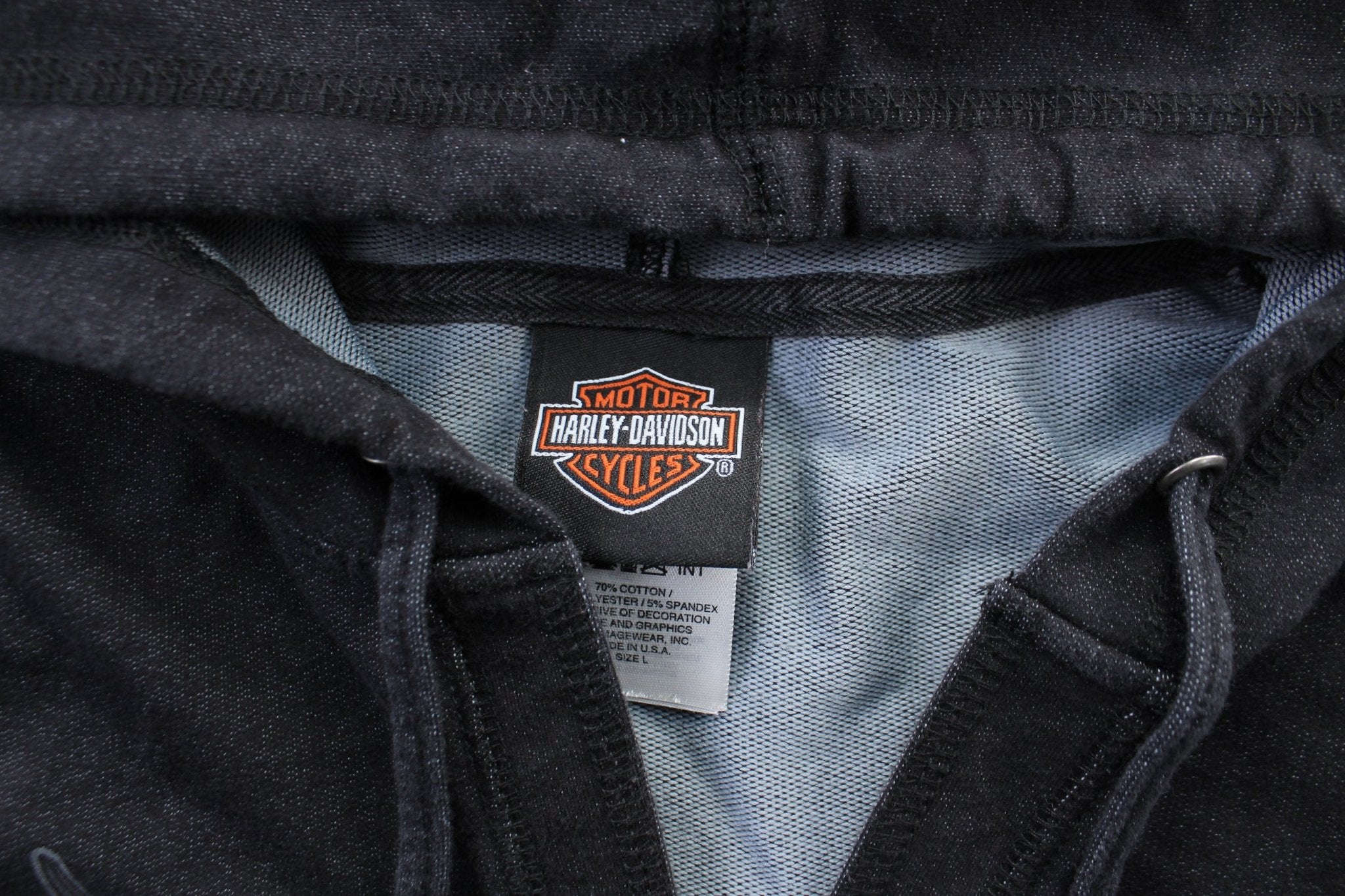 Women's Harley Davidson Motorcycles Longview, Texas Pullover Hoodie - ThriftedThreads.com