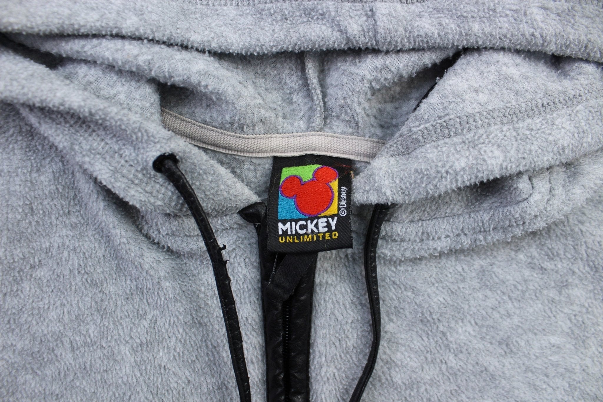 Women's Mickey Unlimited Embroidered Mickey Mouse Fleece Jacket - ThriftedThreads.com