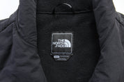 Women's The North Face Embroidered Logo Black Zip Up Jacket - ThriftedThreads.com