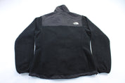 Women's The North Face Embroidered Logo Black Zip Up Jacket - ThriftedThreads.com