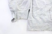 Youth Champion Embroidered Logo Grey Zip Up Jacket - ThriftedThreads.com