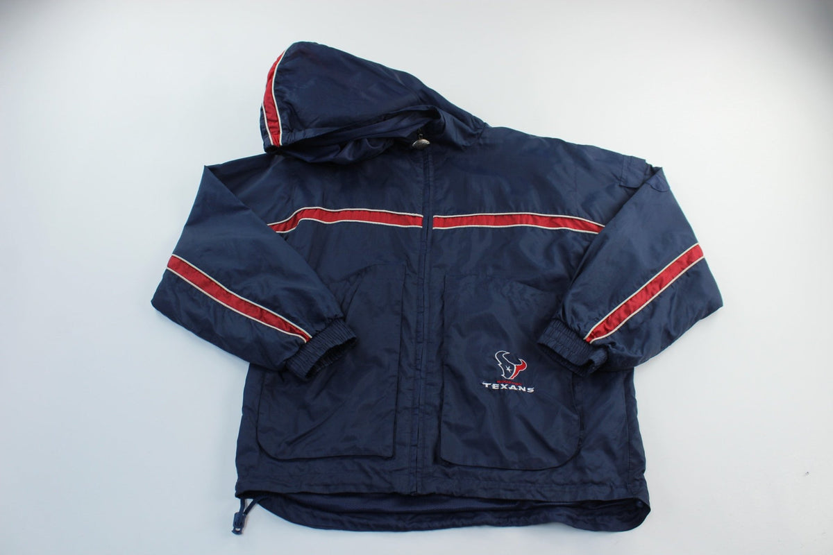 Youth Houston Texans Embroidered Zip Up Jacket –