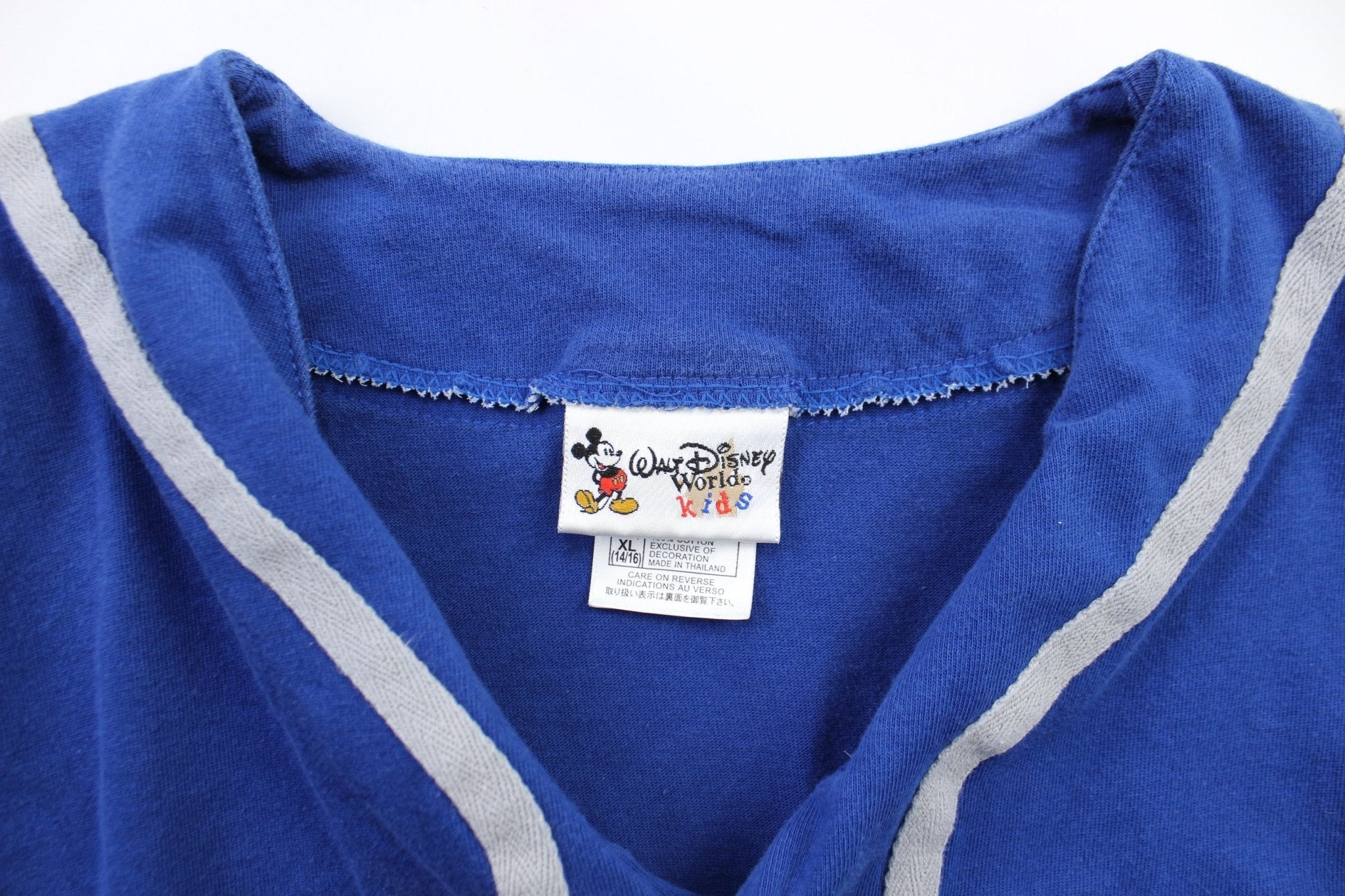 Youth Walt Disney World Tigger Embroidered Baseball Jersey - ThriftedThreads.com