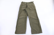1947 US Army Olive Green Military Trousers - Pants - Thrifted Threads