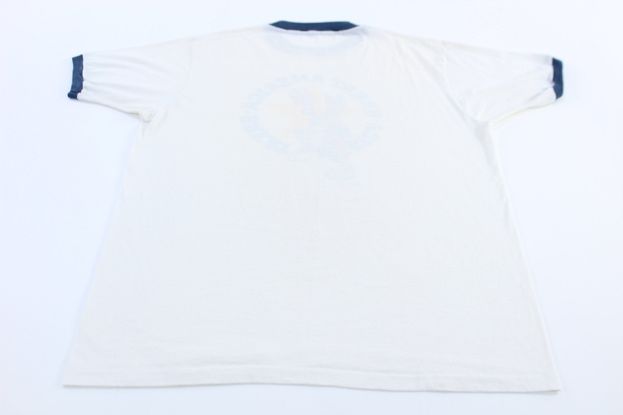 1979 Warner Bros Bugs Bunny "Great America" Ringer T-shirt - ThriftedThreads.com