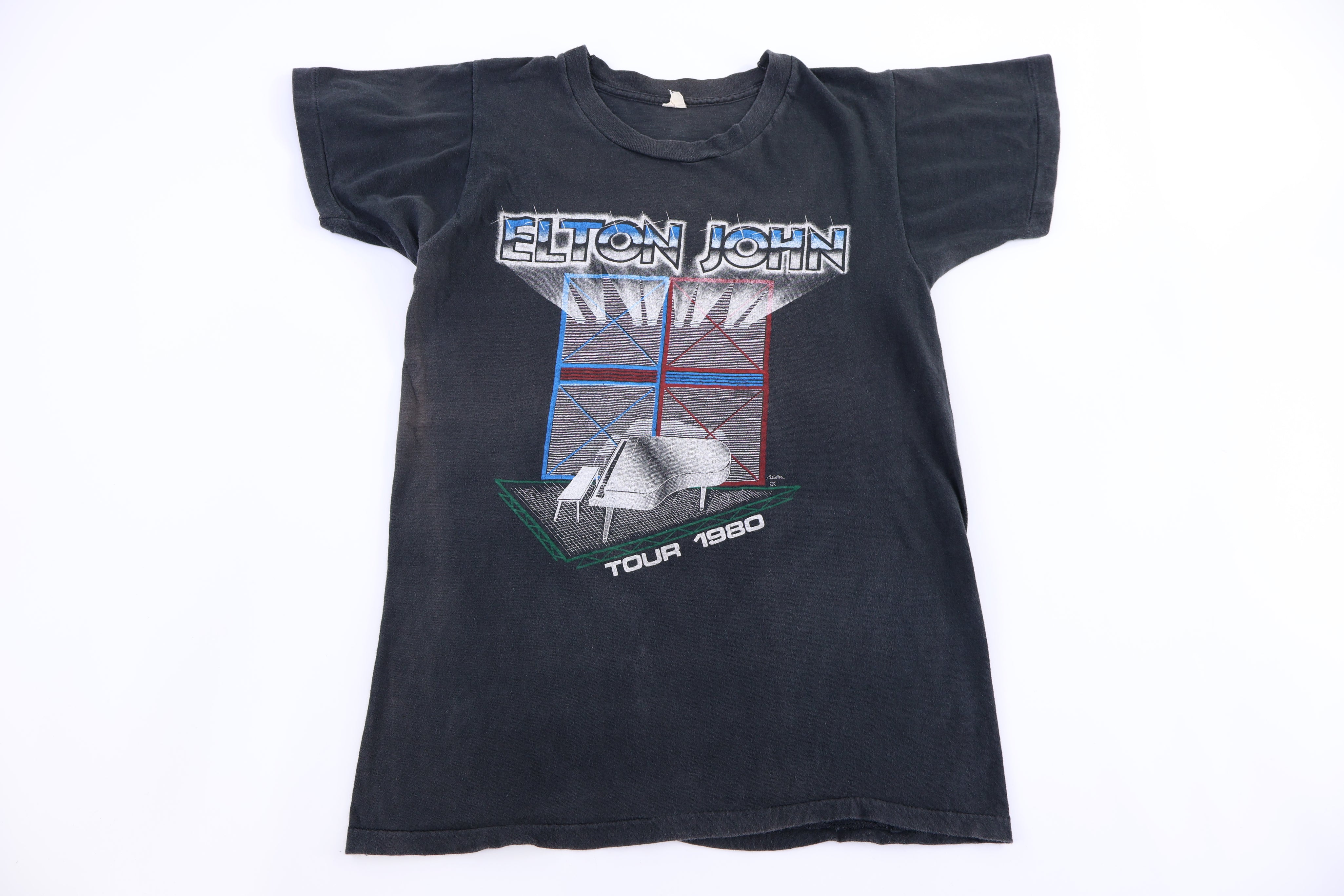 1980 Elton John Tour T-shirt - Shirts & Tops - Thrifted Threads