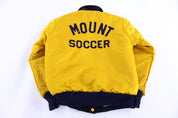 1980 Hewitt NYC Champs Mount Soccer Reversible Varsity Jacket - Jacket - Thrifted Threads