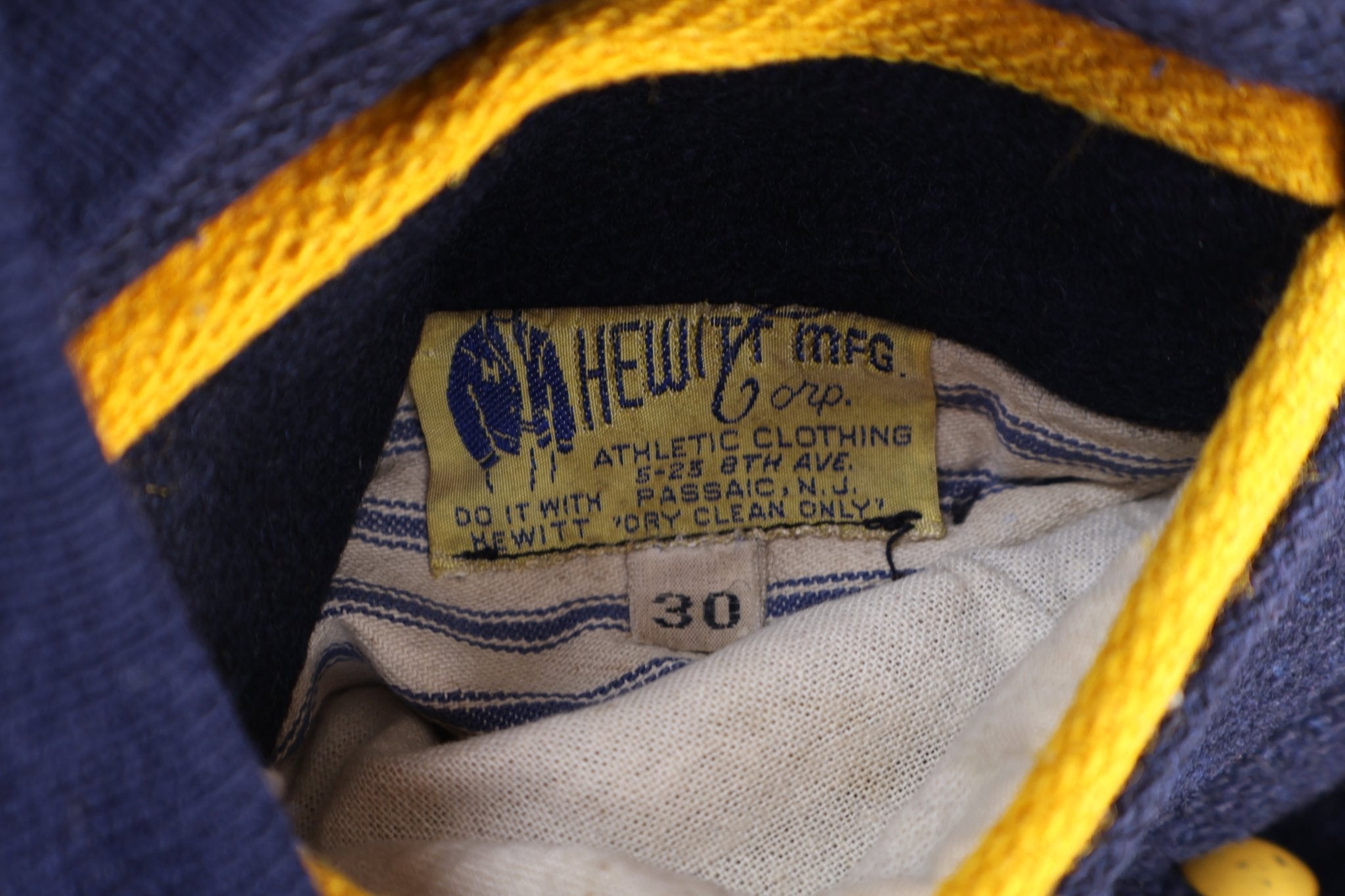 1980 Hewitt NYC Champs Mount Soccer Reversible Varsity Jacket - Jacket - Thrifted Threads