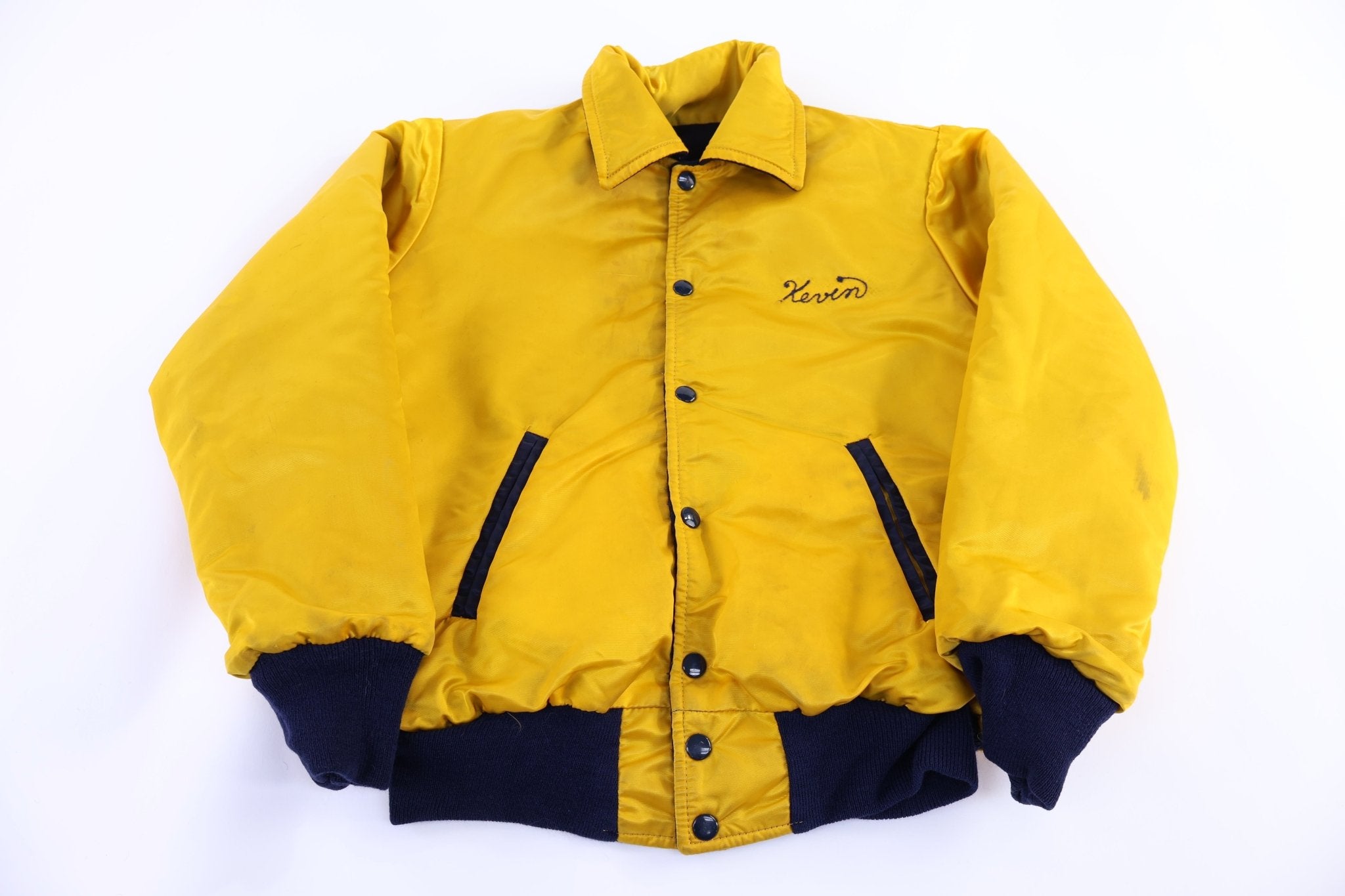 1980 Hewitt NYC Champs Mount Soccer Reversible Varsity Jacket - Jacket - Thrifted Threads