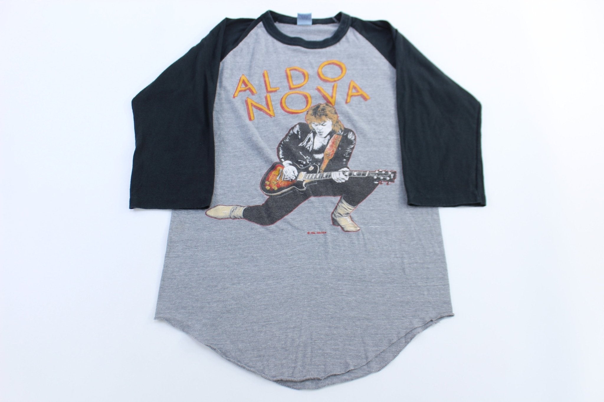 1982 Aldo Nova Tour T-shirt - Shirts & Tops - Thrifted Threads