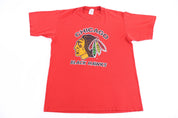 1982 Chicago Blackhawks Hockey T-shirt - Shirts & Tops - Thrifted Threads