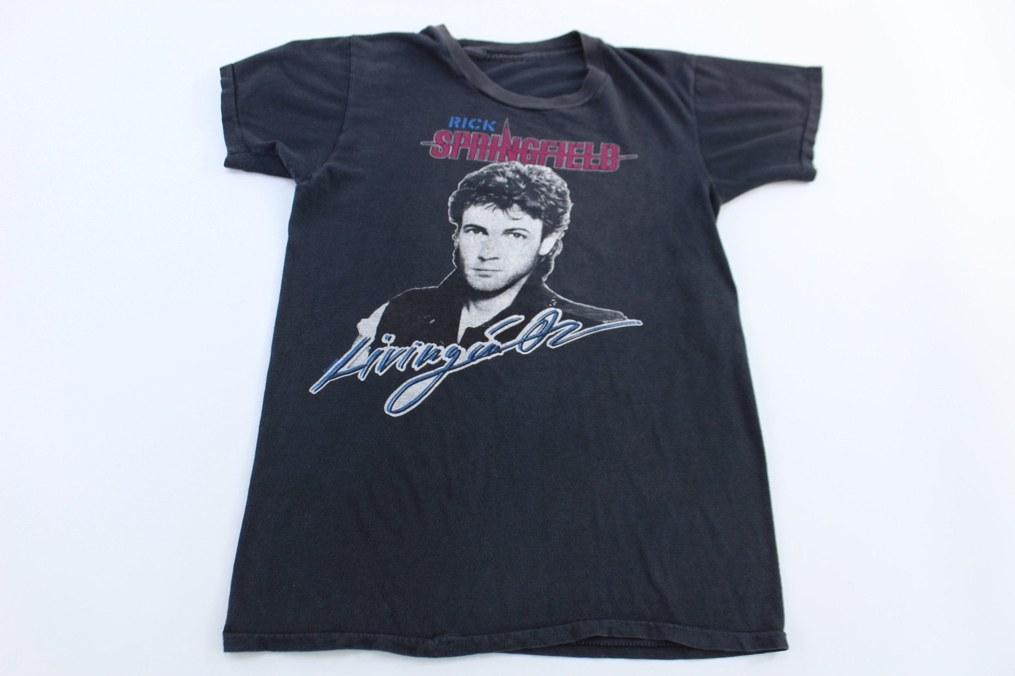1983 Rick Springfield World Tour T-shirt - ThriftedThreads.com