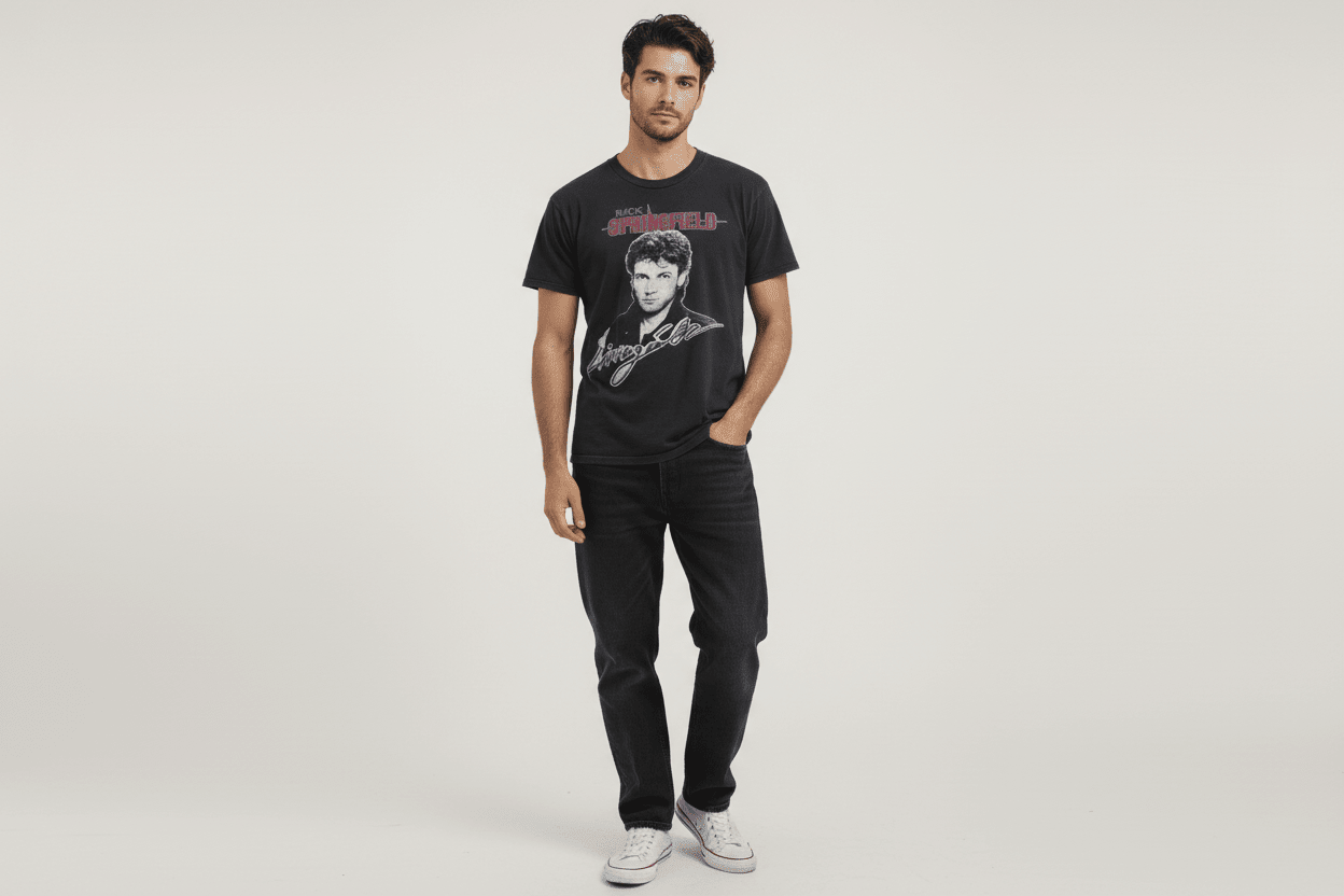 1983 Rick Springfield World Tour T-shirt - Shirts & Tops - Thrifted Threads