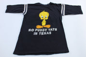 1983 Tweety No Puddy Tats In Texas T-Shirt - T-Shirts - Thrifted Threads