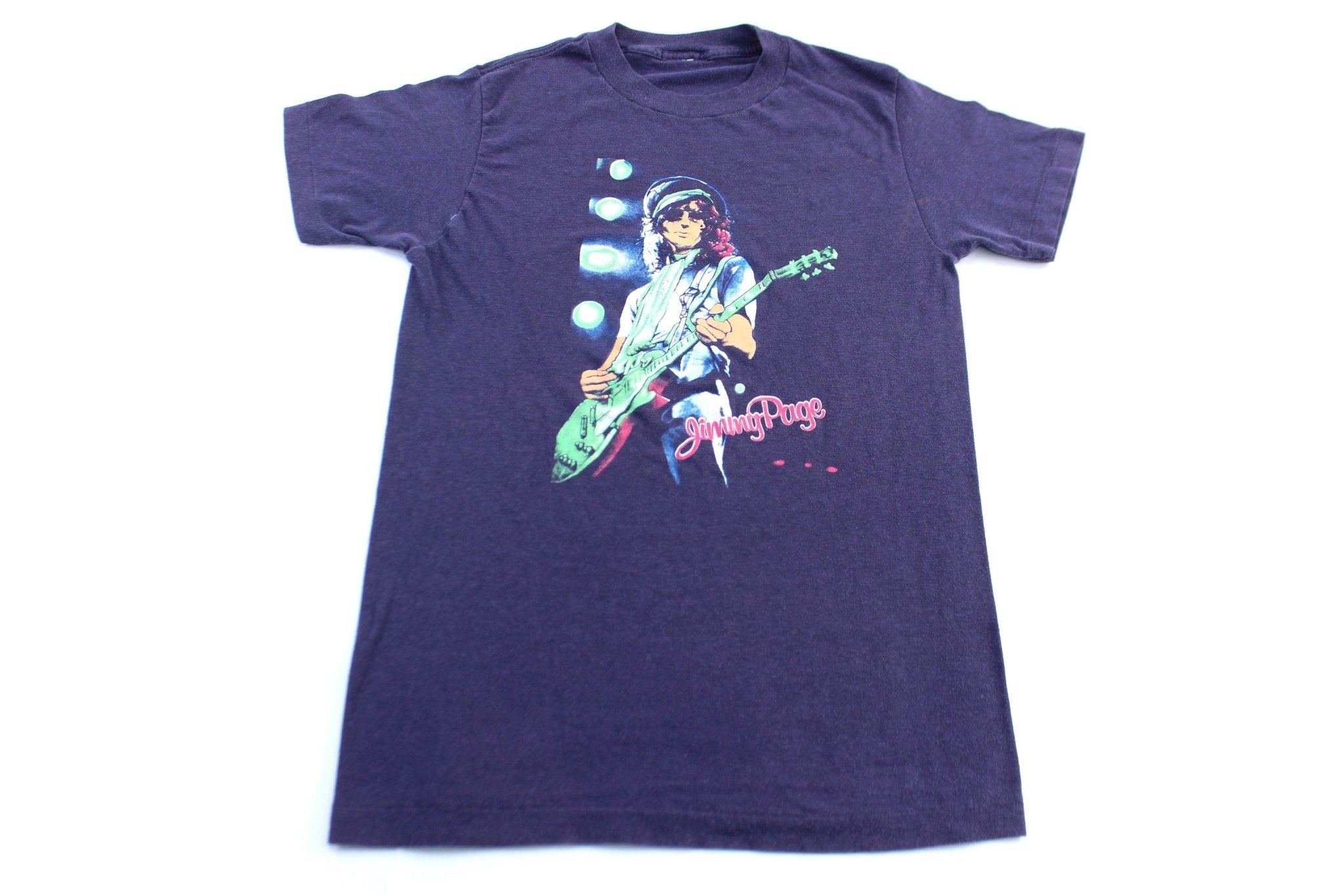 1984 Jimmy Page The Firm Tour T-Shirt - T-Shirt - Thrifted Threads