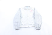 1984 Levi's Olympiad Los Angeles White Zip Up Jacket - ThriftedThreads.com