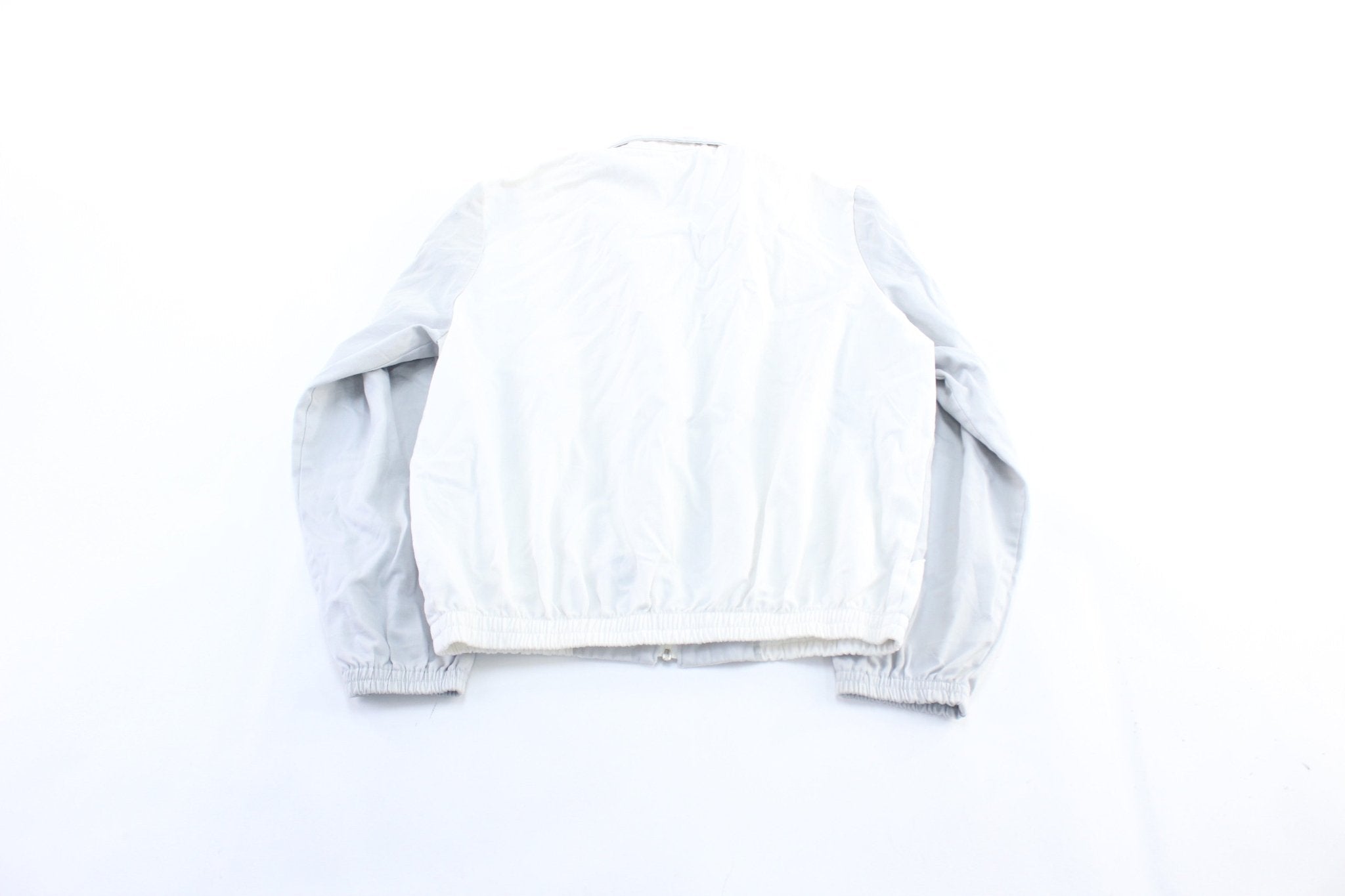 1984 Levi's Olympiad Los Angeles White Zip Up Jacket - ThriftedThreads.com