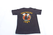 1984 Van Halen Tour Of The World T-Shirt - ThriftedThreads.com