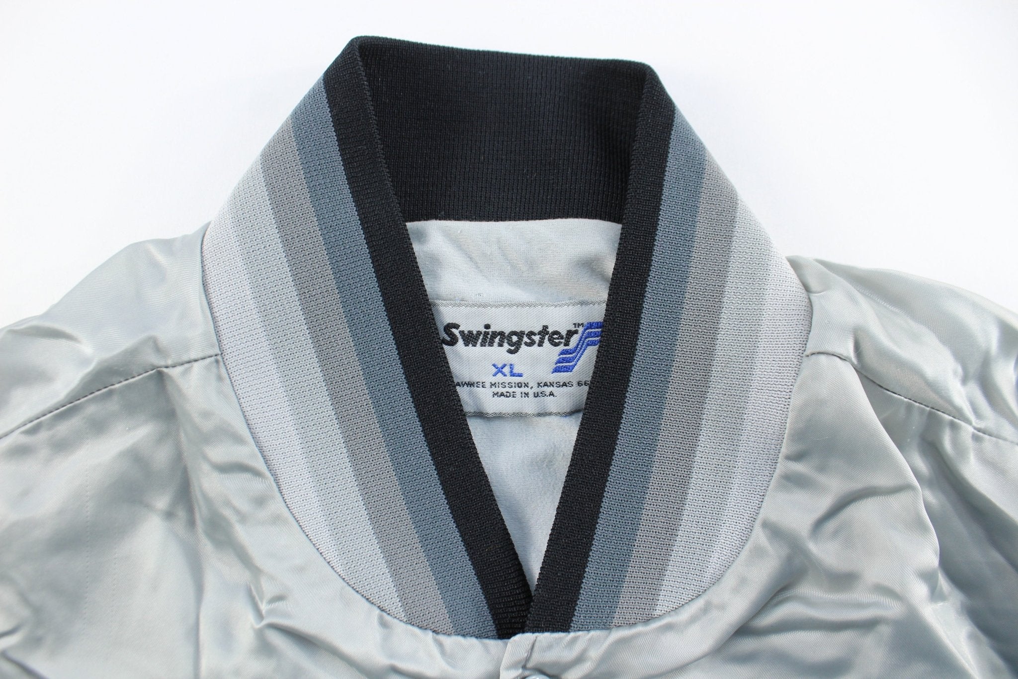 1985 Imperial Sugar Embroidered Bomber Jacket - ThriftedThreads.com