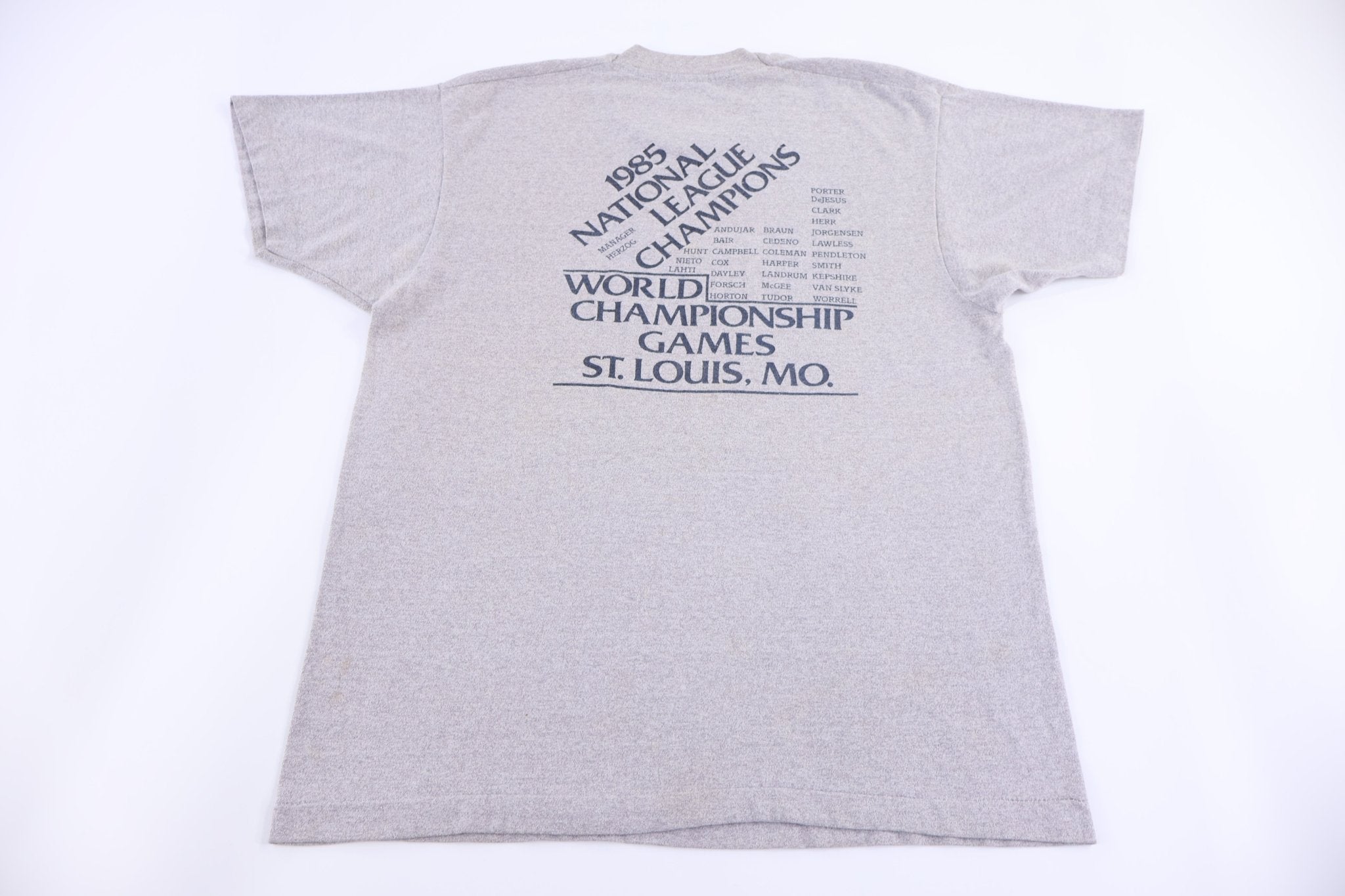 1985 St. Louis World Championships Games T-shirt - Shirts & Tops - Thrifted Threads