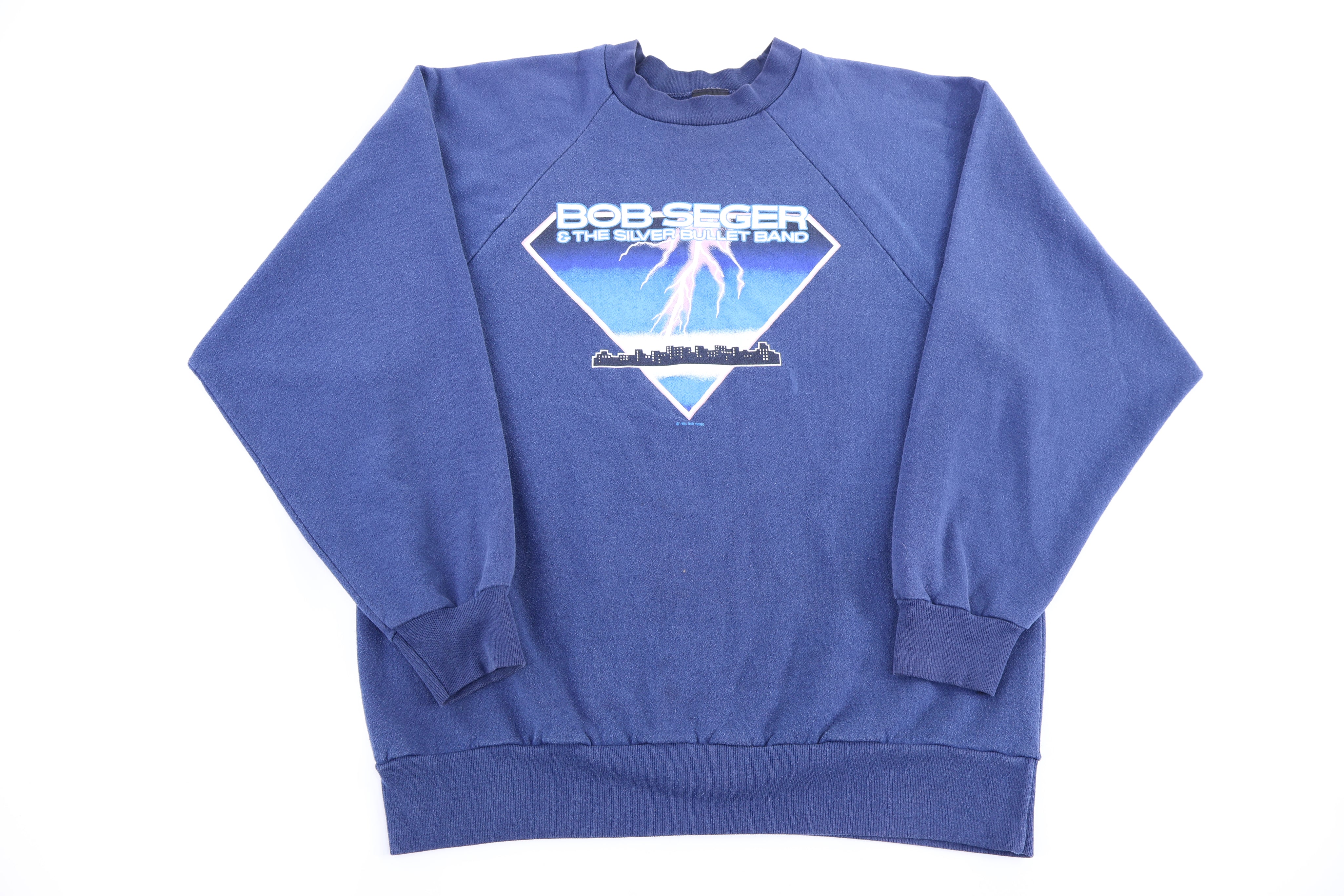 1986 Bob Seger & The Silver Bullet Band Sweatshirt - Sweatshirt - Thrifted Threads