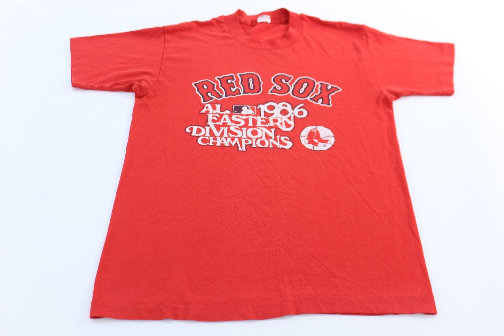 1986 Boston Red Sox A.L. Eastern Division Champions T-Shirt - ThriftedThreads.com