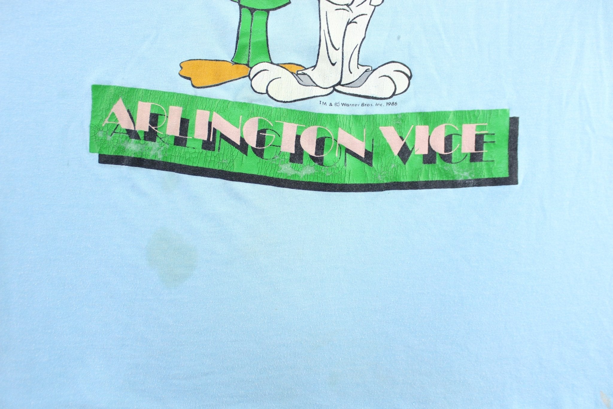 1986 Bugs Bunny & Daffy Duck Arlington Vice T - Shirt - ThriftedThreads.com