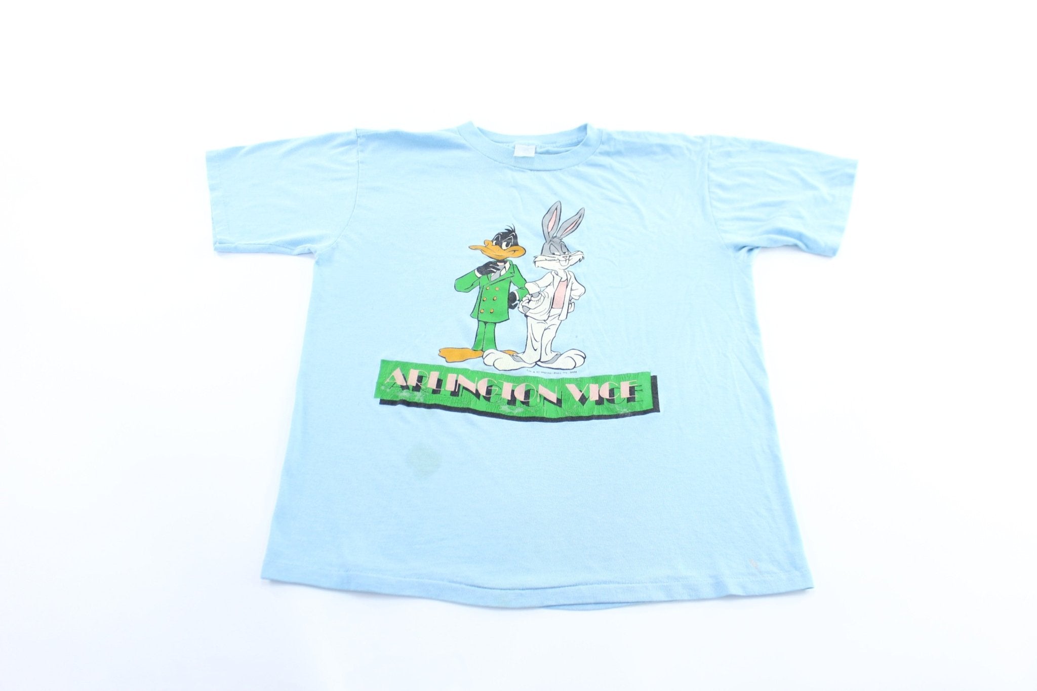 1986 Bugs Bunny & Daffy Duck Arlington Vice T - Shirt - ThriftedThreads.com