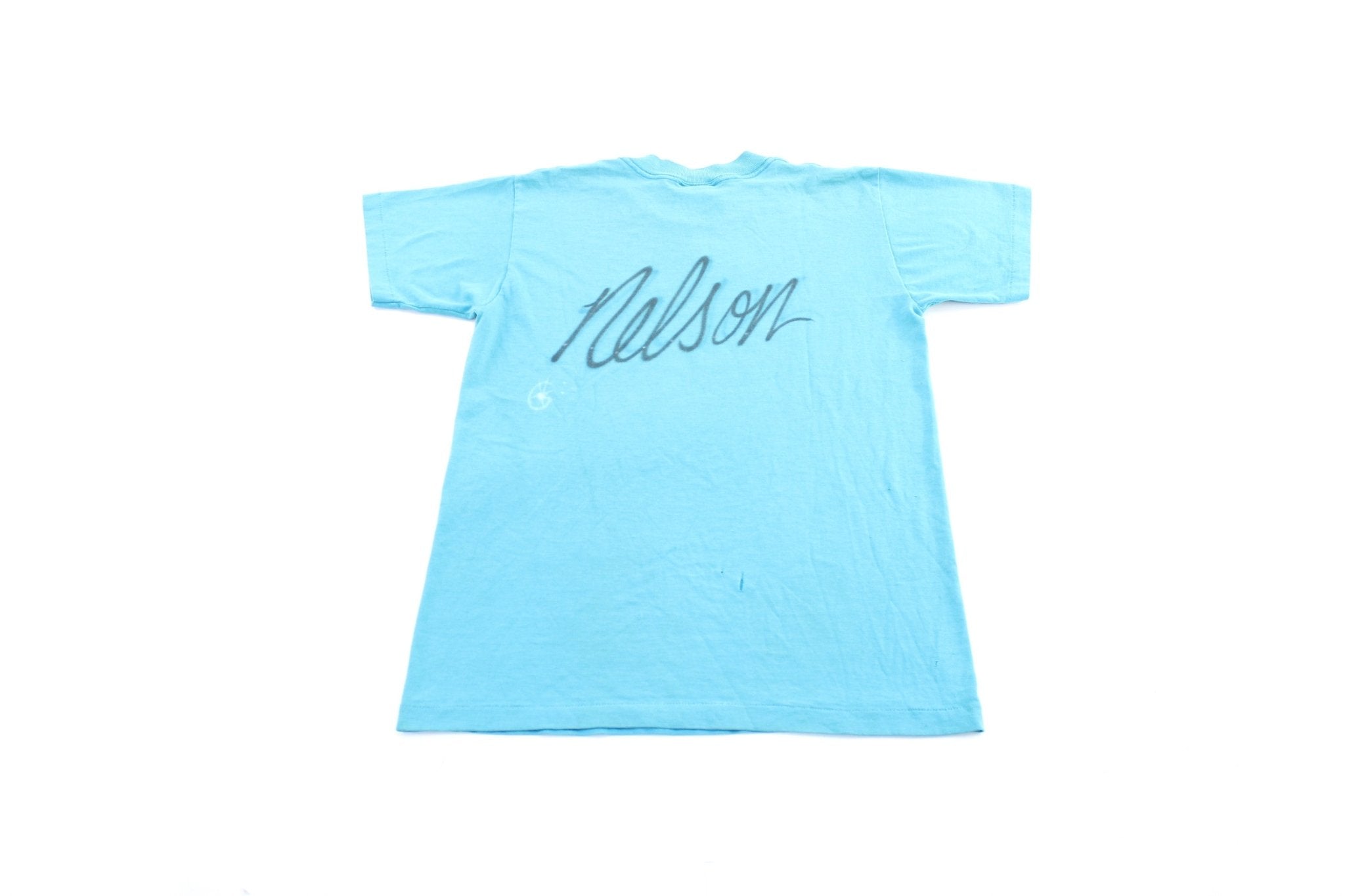 1986 Ft. Walton Beach, Florida Shark Graphic T-Shirt - ThriftedThreads.com