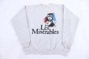 1986 Les Misérables Graphic Sweatshirt - Sweatshirt - Thrifted Threads