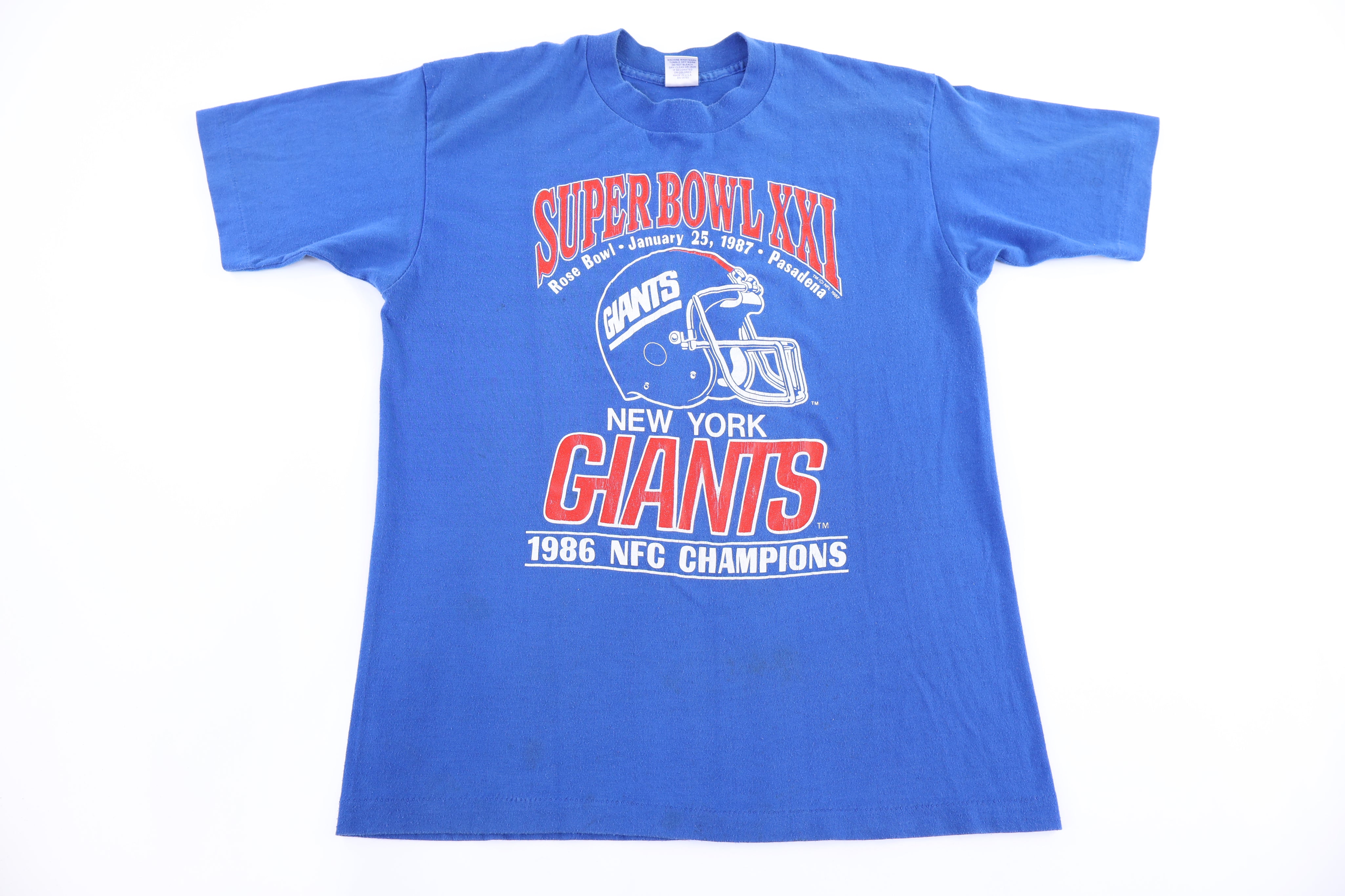 1986 New York Giants NFC Champions T-shirt - Shirts & Tops - Thrifted Threads