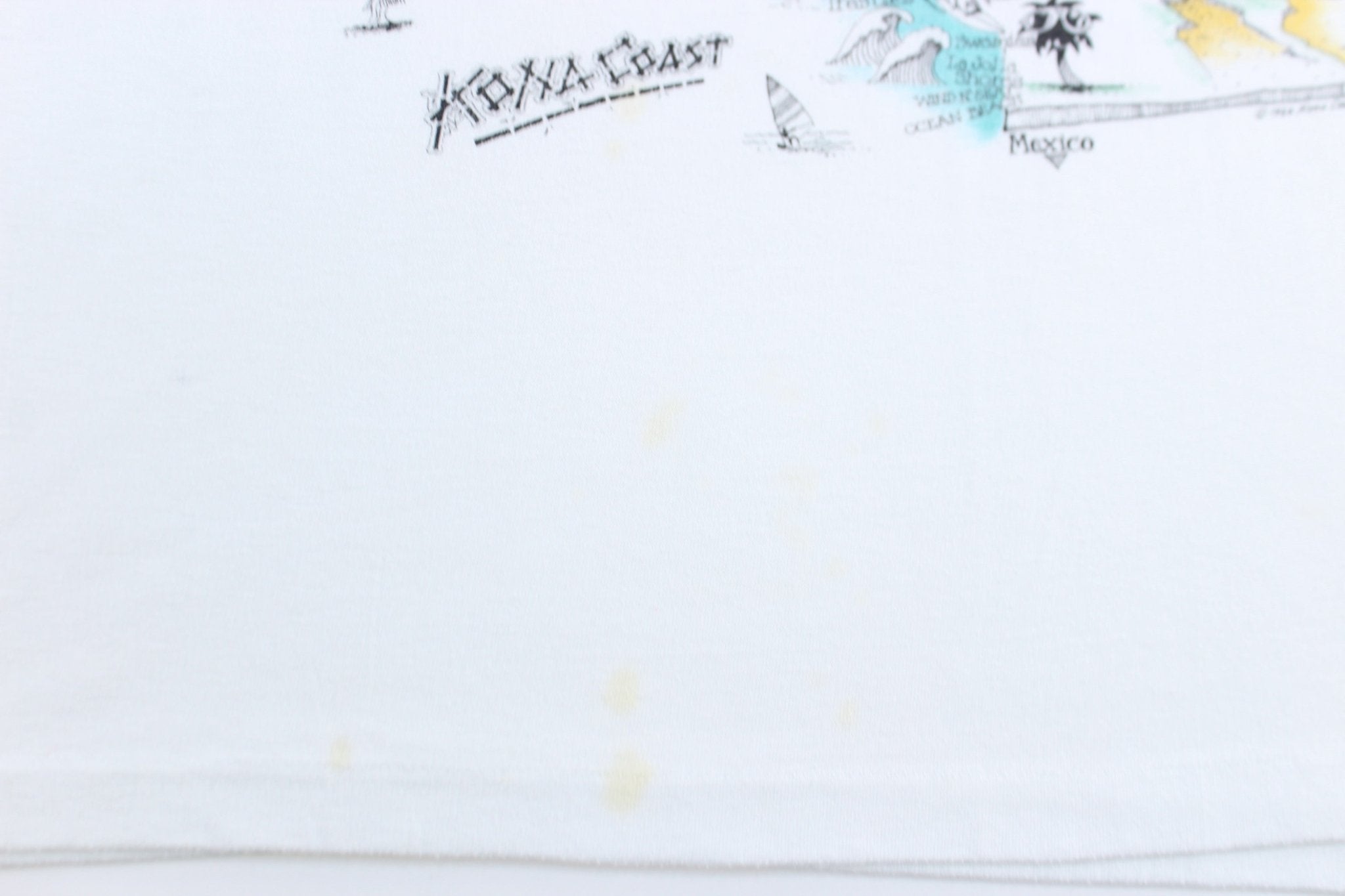 1986 Surf California Kona Coast Graphic T-Shirt - ThriftedThreads.com