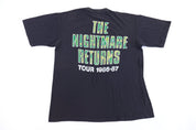 1986/87 Alice Cooper The Nightmare Returns T-shirt - Shirts & Tops - Thrifted Threads