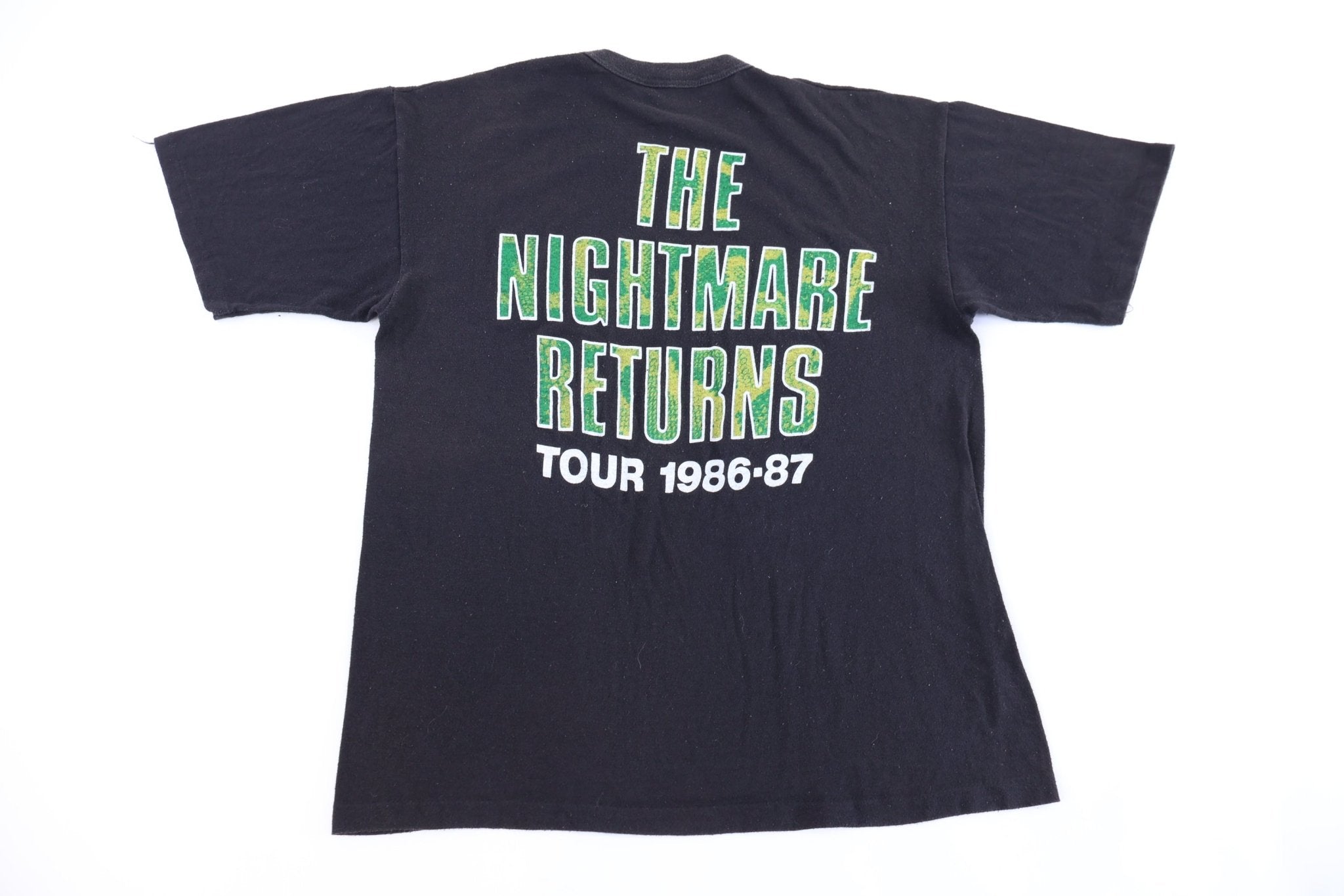 1986/87 Alice Cooper The Nightmare Returns T-shirt - Shirts & Tops - Thrifted Threads