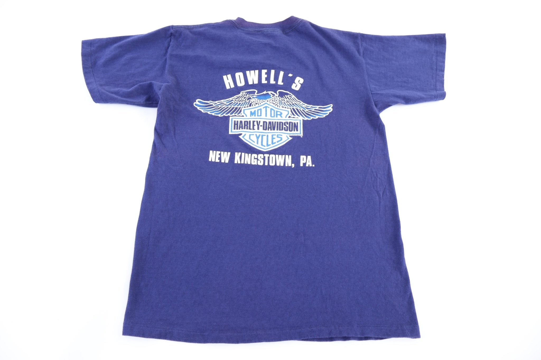 1987 Harley Davidson Motorcycles Dressed to Kill T-shirt - Shirts & Tops - Thrifted Threads