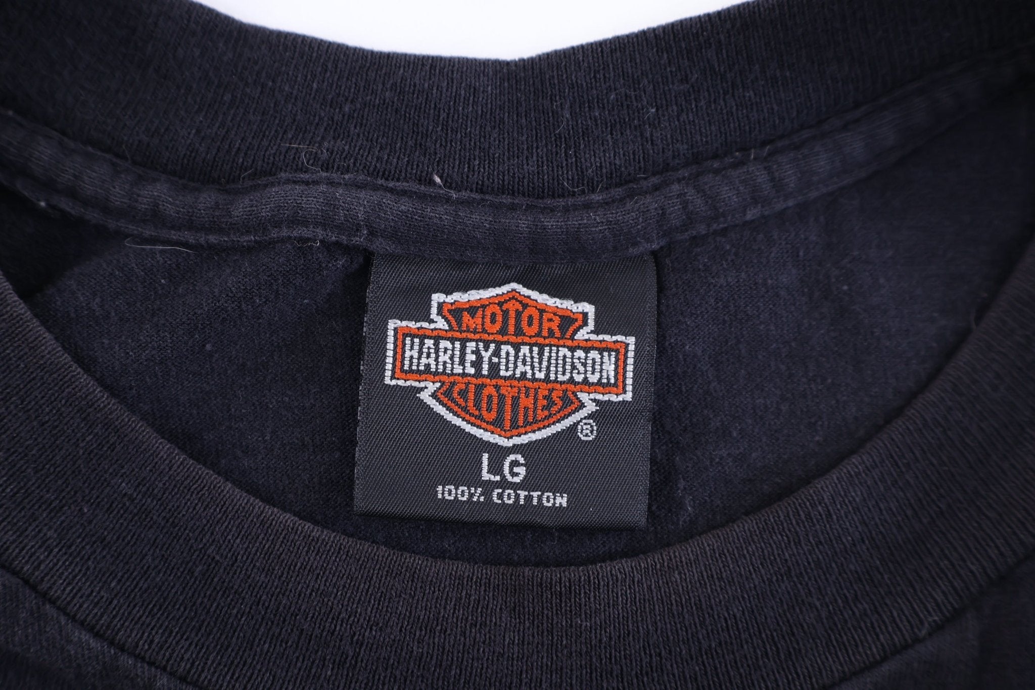 1987 Harley Davidson Motorcycles Massachusetts Tank Top - Shirts & Tops - Thrifted Threads