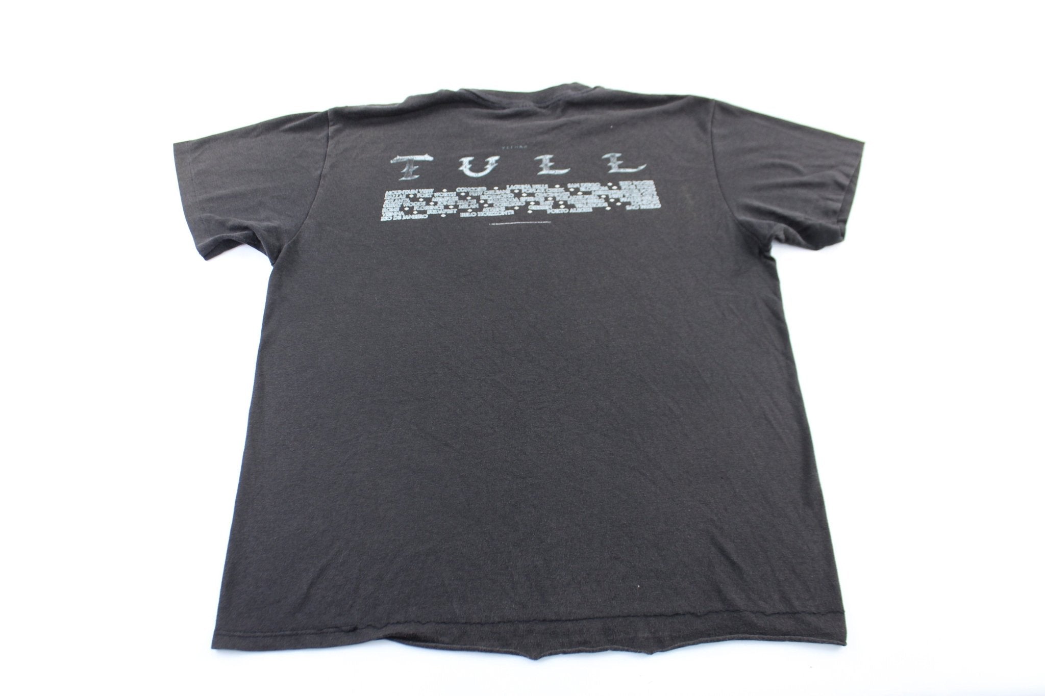 1987 Jethro Tull Tour T - Shirt - ThriftedThreads.com