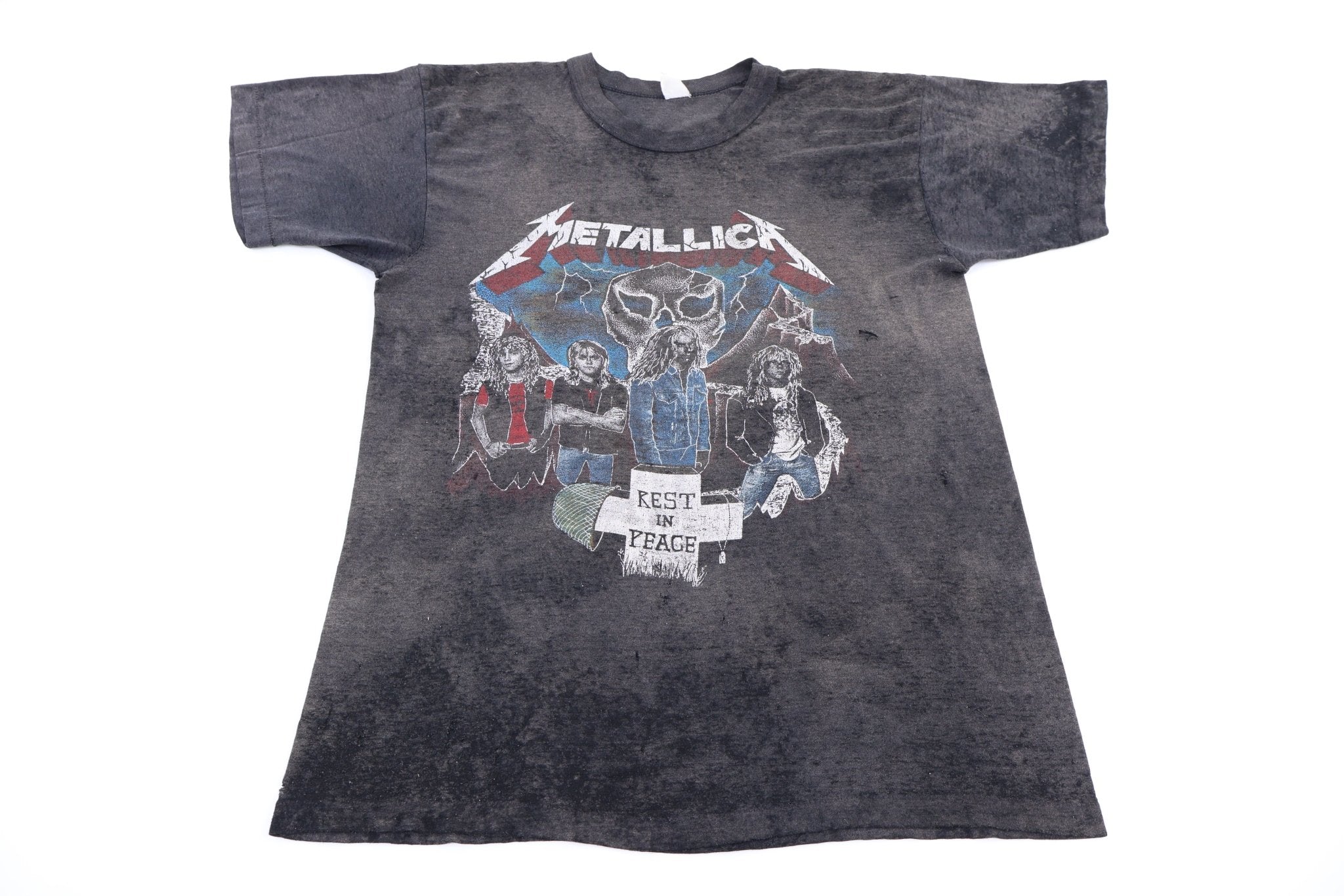 1987 Metallica Lives On Tour T-shirt - Shirts & Tops - Thrifted Threads